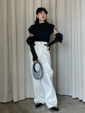 「PRANK PROJECT（プランクプロジェクト）のアイテム（帽子）」を使った、PRANK PROJECTさん（レディース・156cm）の夏コーディネート