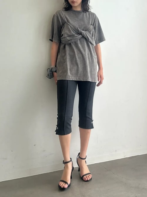 フロントジップカプリパンツ / Front Zip Capri Pants（その他