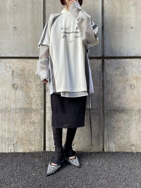 PRANK PROJECTさん（レディース・156cm）の冬コーディネート