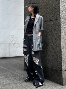 PRANK PROJECTさん(レディース・159cm)の夏コーディネート