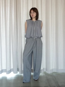 「PRANK PROJECT（プランクプロジェクト）のアイテム（スラックス）」を使った、PRANK PROJECTさん（レディース・168cm）の春コーディネート