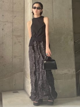 「PRANK PROJECT（プランクプロジェクト）のアイテム（サンダル）」を使った、PRANK PROJECTさん（レディース・154cm）の夏コーディネート