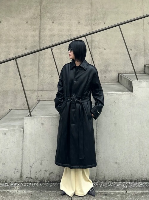 ドレープフロントスウェットパンツ / Drape Front Sweat Pants