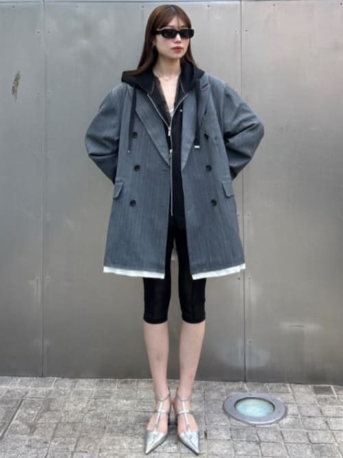 PRANK PROJECT（プランクプロジェクト） パーカー チュールレイヤード