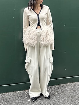 PRANK PROJECT ファートリムパンツ / Fur Trim Pants ファートリムパンツ / Fur Trim Pants（その他パンツ）｜PRANK PROJECT