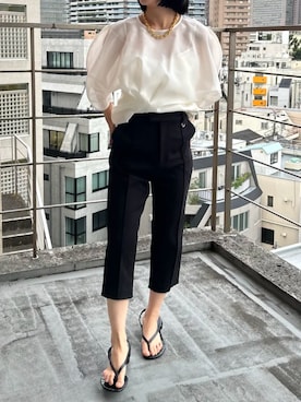 「PRANK PROJECT（プランクプロジェクト）のアイテム（パンツ）」を使った、PRANK PROJECTさん（レディース・153cm）の夏コーディネート