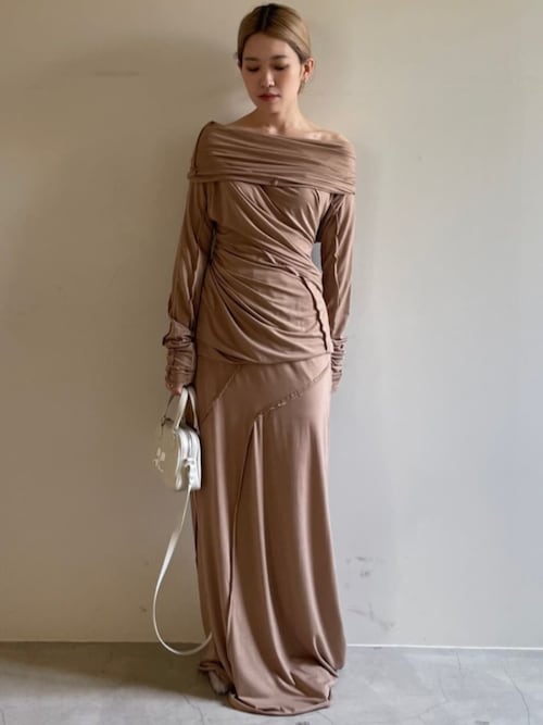 スカート PRANK PROJECT OUT SEAM CUT MAXI SKIRT セール】アウトシームカットマキシスカート / Out Seam Cut Maxi