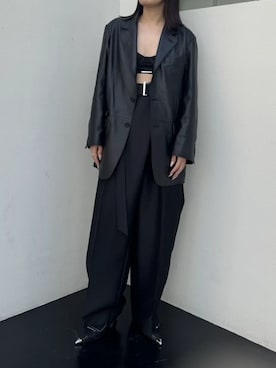 「PRANK PROJECT（プランクプロジェクト）のアイテム（ジャケット/アウター）」を使った、PRANK PROJECTさん（レディース・163cm）の春コーディネート