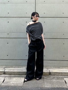「PRANK PROJECT（プランクプロジェクト）のアイテム」を使った、PRANK PROJECTさん（レディース・166cm）の春コーディネート