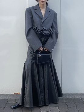 「PRANK PROJECT（プランクプロジェクト）のアイテム」を使った、PRANK PROJECTさん（レディース・154cm）の冬コーディネート