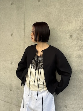 「PRANK PROJECT（プランクプロジェクト）のアイテム（パンツ）」を使った、PRANK PROJECTさん（レディース・167cm）の春コーディネート