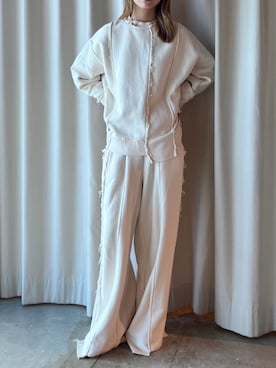 「PRANK PROJECT（プランクプロジェクト）のアイテム（スウェットパンツ）」を使った、PRANK PROJECTさん（レディース・168cm）の秋コーディネート