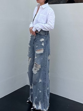「PRANK PROJECT（プランクプロジェクト）のアイテム（サンダル）」を使った、PRANK PROJECTさん（レディース・163cm）の夏コーディネート