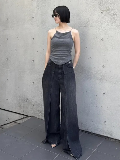 u*a様 【prankproject】フロントレイヤードデニム フロントレイヤードデニム / Front Layered Denim（デニムパンツ