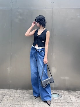「PRANK PROJECT（プランクプロジェクト）のアイテム（アクセサリー）」を使った、PRANK PROJECTさん（レディース・162cm）の春コーディネート