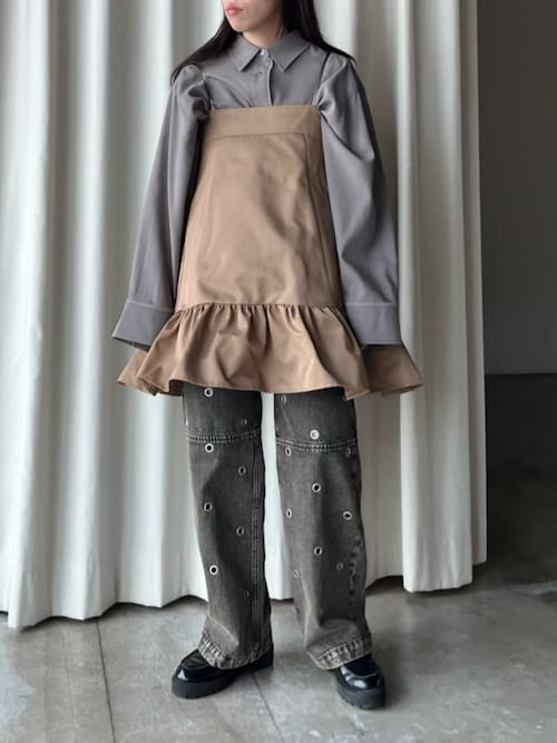 セール】アイレットデニムパンツ / Eyelet Denim Pants（デニム