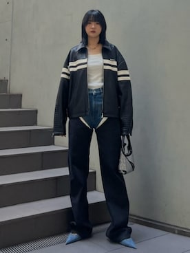 「PRANK PROJECT（プランクプロジェクト）のアイテム（ブルゾン）」を使った、PRANK PROJECTさん（レディース・167cm）の秋コーディネート