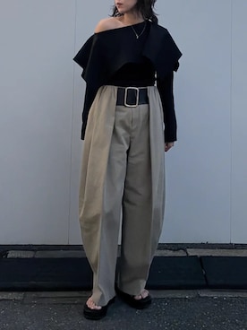 「アイテム（その他トップス）」を使った、PRANK PROJECTさん（レディース・168cm）の冬コーディネート