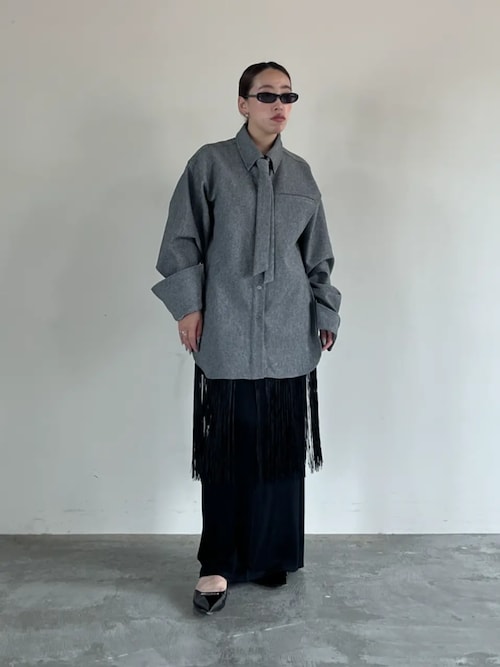 ネクタイ付きシャツ / Shirt with Tie（シャツ/ブラウス）｜PRANK