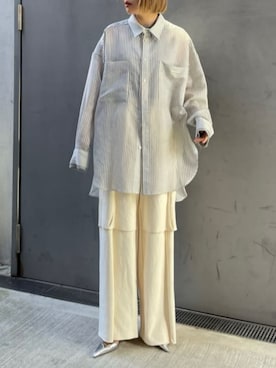 「PRANK PROJECT（プランクプロジェクト）のアイテム（スウェットパンツ）」を使った、PRANK PROJECTさん（レディース・167cm）の冬コーディネート