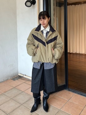 「PRANK PROJECT（プランクプロジェクト）のアイテム」を使った、PRANK PROJECTさん（レディース・160cm）の秋コーディネート