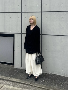 「PRANK PROJECT（プランクプロジェクト）のアイテム」を使った、PRANK PROJECTさん（レディース・166cm）の冬コーディネート