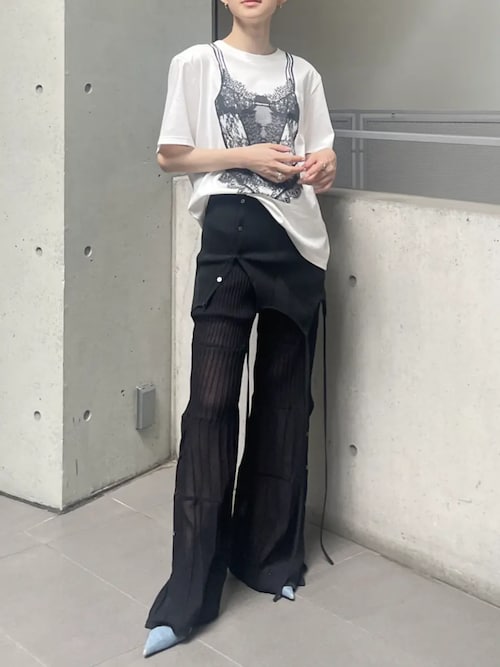 トロンプルイユランジェリーTEE / prank project トロンプルイユランジェリーTEE / Trombouille Lingerie Tee（T