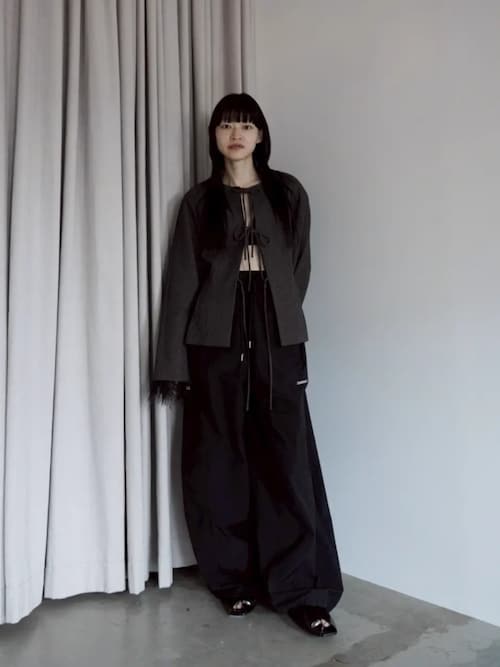 Pre-Order】ライトタフタトラックパンツ / Light Taffeta Track Pants