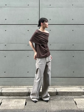 「PRANK PROJECT（プランクプロジェクト）のアイテム」を使った、PRANK PROJECTさん（レディース・166cm）の春コーディネート