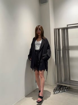 「PRANK PROJECT（プランクプロジェクト）のアイテム（パンツ）」を使った、PRANK PROJECTさん（レディース・158cm）の夏コーディネート