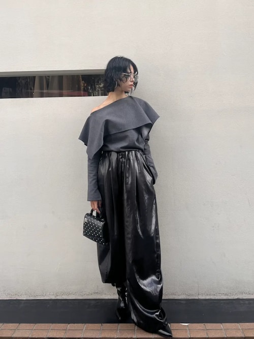 スリットネックカバートップ / Slit Neck Cover Top（その他トップス