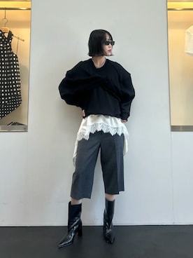 「PRANK PROJECT（プランクプロジェクト）のアイテム」を使った、PRANK PROJECTさん（レディース・166cm）の夏コーディネート