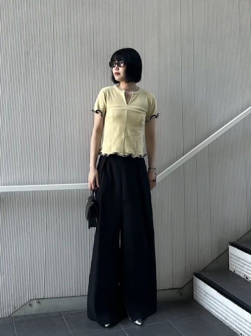 prank project パンツ Low Crotch Wide Pants - SALE