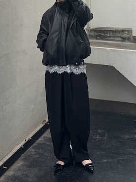 「アイテム（その他アウター）」を使った、PRANK PROJECTさん（レディース・170cm）の秋コーディネート