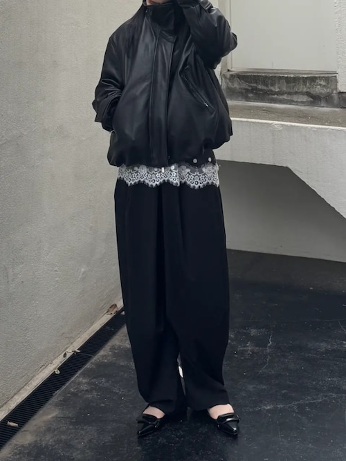y/project アシメスラックス Pre-Order】アシメタックベルトパンツ / Asymmetrical Belt Pants