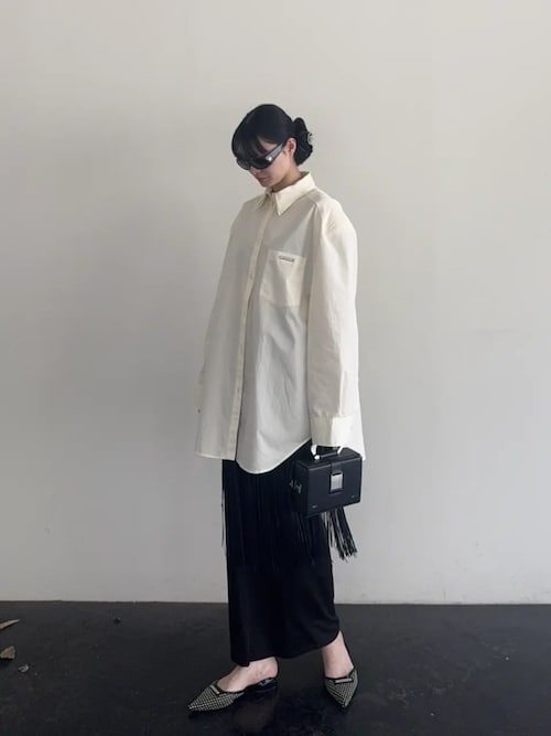 セール】ダブルカラーパワショルオーバーシャツ / Double Collar Power