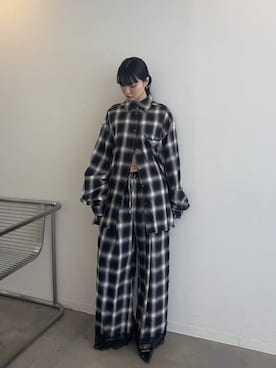 「PRANK PROJECT（プランクプロジェクト）のアイテム」を使った、PRANK PROJECTさん（レディース・170cm）の夏コーディネート