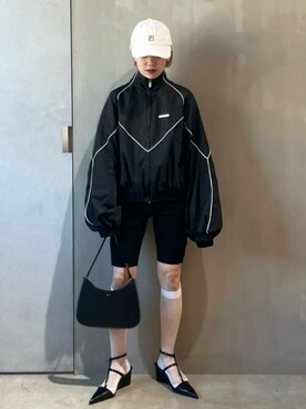 「PRANK PROJECT（プランクプロジェクト）のアイテム（帽子）」を使った、PRANK PROJECTさん（レディース・156cm）の冬コーディネート