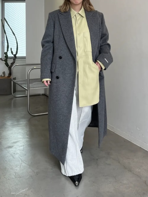 ナローダブルコート / Narrow double coat（チェスターコート）｜PRANK