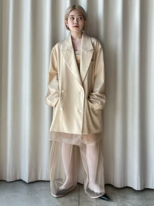 パンツ PRANK PROJECT Tulle Voluminous Pants PRANK PROJECT パンツ チュールボリュームパンツ / Tulle