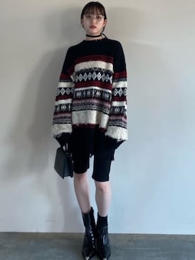 「PRANK PROJECT（プランクプロジェクト）のアイテム（アクセサリー）」を使った、PRANK PROJECTさん（レディース・156cm）の秋コーディネート