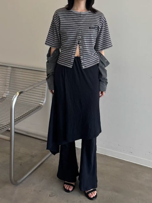 2026Summer Pre-Order】スラブレイヤードパンツ / Slub Layered Pants