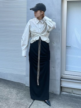 「PRANK PROJECT（プランクプロジェクト）のアイテム（帽子）」を使った、PRANK PROJECTさん（レディース・156cm）の冬コーディネート