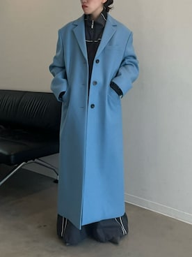 「PRANK PROJECT（プランクプロジェクト）のアイテム（チェスターコート）」を使った、PRANK PROJECTさん（レディース・158cm）の秋コーディネート