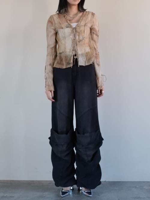 ポインテッドスリングバックミュール/Pointed Sling Back Mules