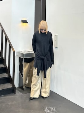 「アイテム（チュニック）」を使った、PRANK PROJECTさん（レディース・166cm）の冬コーディネート