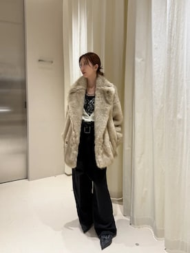 PRANK PROJECTさん（レディース・159cm）の冬コーディネート