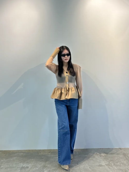 Pre-Order】ストレートデニムパンツ / Straight Denim Pants（デニム