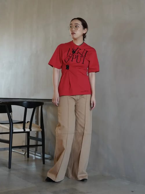 トップス PRANK PROJECT Twisted Logo To ツイストロゴトップ / Twisted Logo Top（Tシャツ/カットソー
