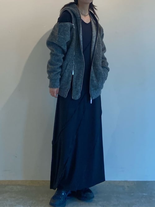ダブルジップシャギーパーカー / Double Zip Shaggy Hoodie ダブルジップシャギーパーカー / Double Zip Shaggy Hoodie